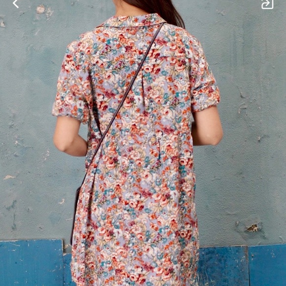 Anne Chen soft, flowy shirt dress - Picture 4 of 6
